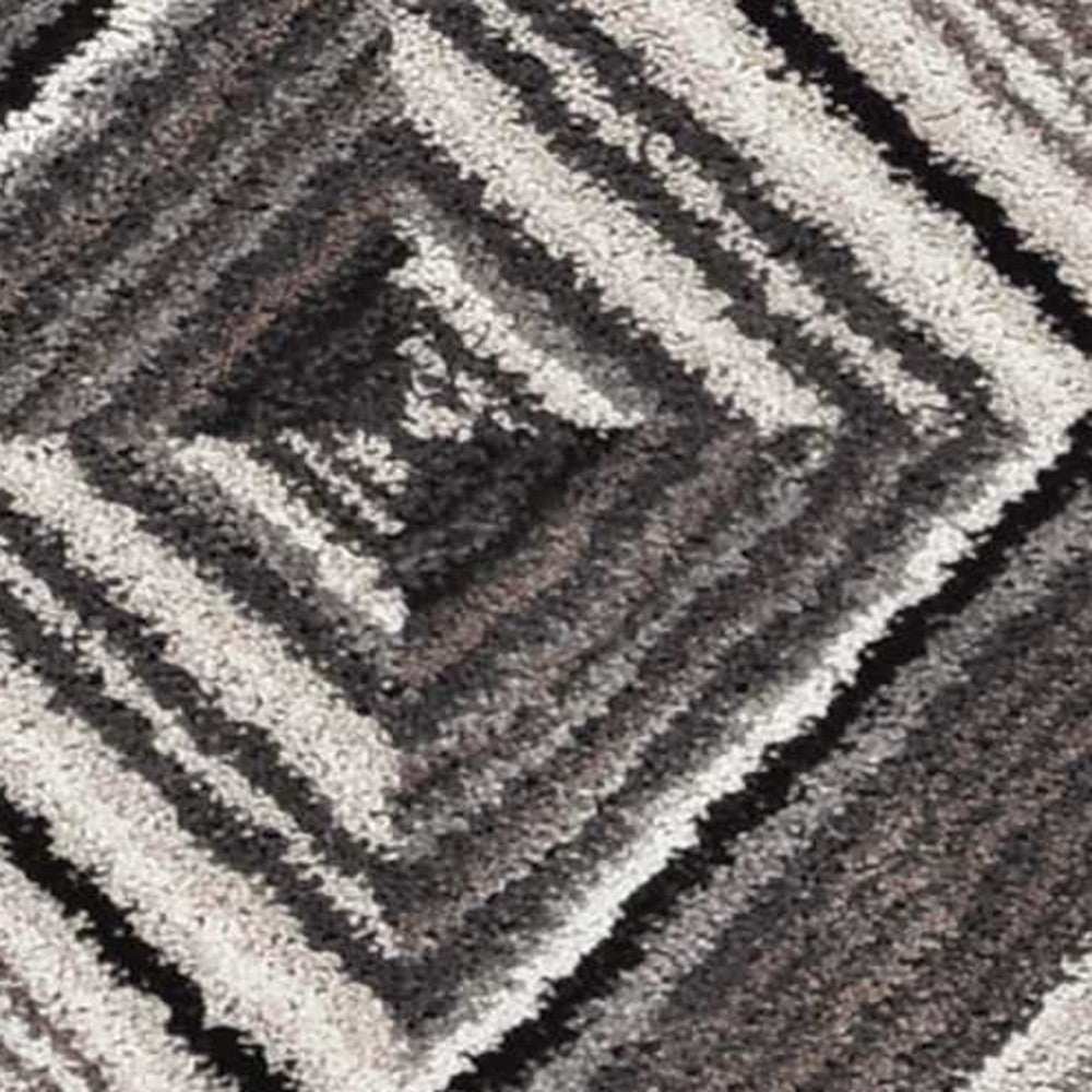 8' X 8' Gray Runner Rug - Homeroots - Flyclothing LLC