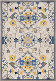 2' X 3' Ivory Southwestern Hand Tufted Area Rug - Homeroots