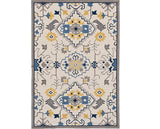 2' X 3' Ivory Southwestern Hand Tufted Area Rug - Homeroots