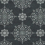 3' X 5' Charcoal Medallion Hand Tufted Area Rug - Homeroots - Flyclothing LLC