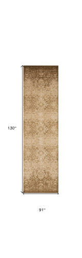 7' X 10' Beige Area Rug - Homeroots - Flyclothing LLC