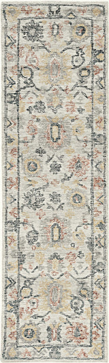9' X 13' Ivory Hand Tufted Space Dyed Floral Traditional Indoor Area Rug - Homeroots - Flyclothing LLC