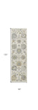 96 X 132 Ivory Wool Rug - Homeroots - Flyclothing LLC