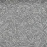 8' Grey Hand Tufted Space Dyed Floral Ogee Indoor Runner Rug - Homeroots - Flyclothing LLC