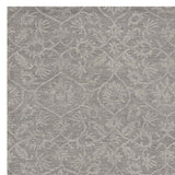 5' X 7' Grey Floral Vines Wool Indoor Area Rug - Homeroots - Flyclothing LLC