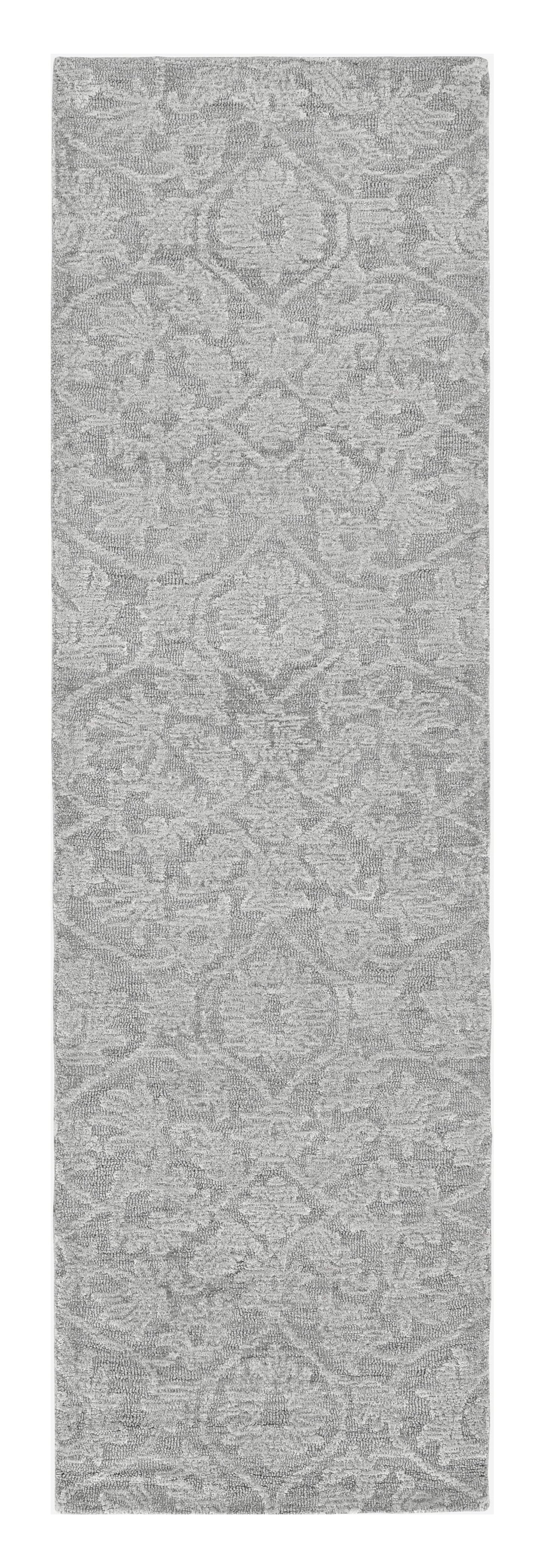 78 X 114 Grey Wool Rug - Homeroots - Flyclothing LLC