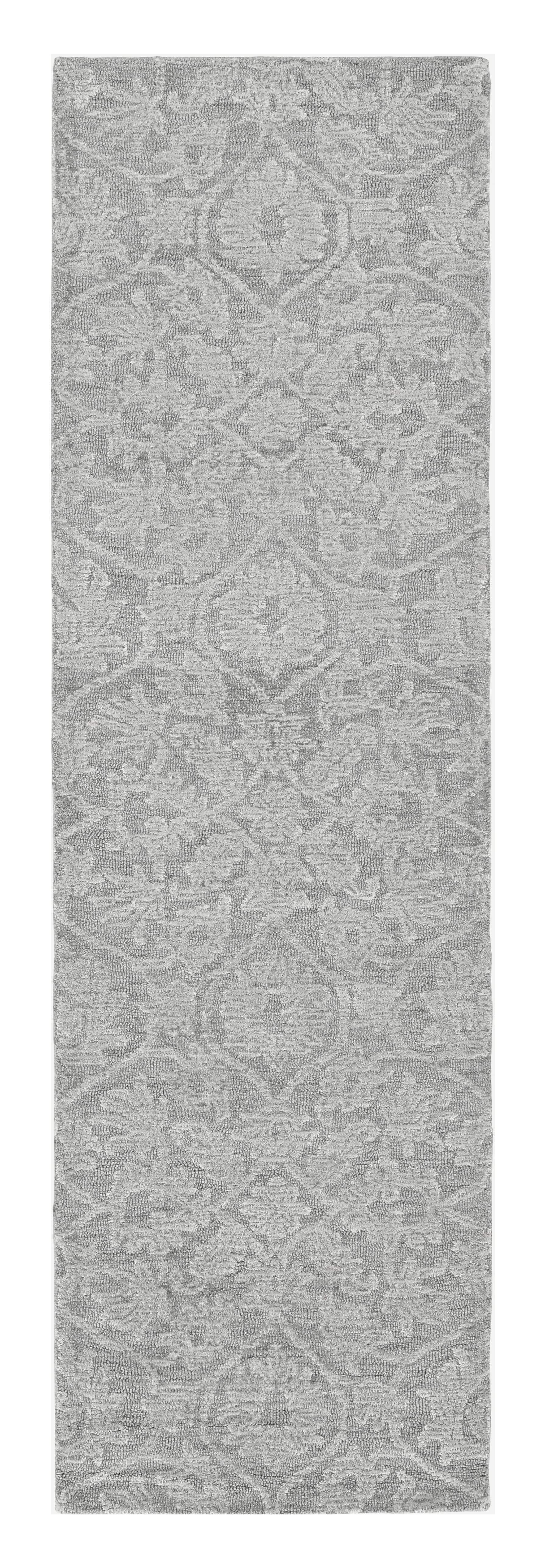 78 X 114 Grey Wool Rug - Homeroots - Flyclothing LLC