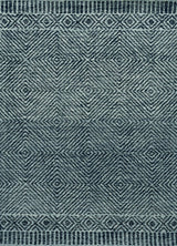5' X 7' Grey Black Hand Tufted Space Dyed Geometric Indoor Area Rug - Homeroots - Flyclothing LLC