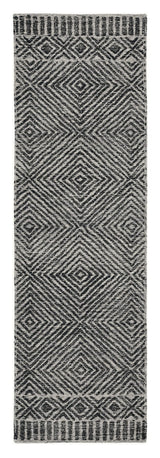 96 X 132 Grey Or Black Wool Rug - Homeroots - Flyclothing LLC