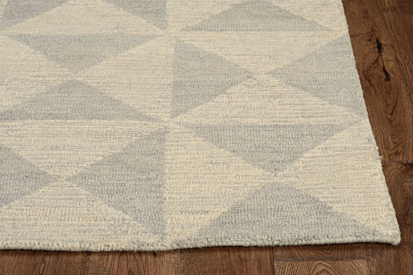 8' Ivory Wool Handmade Runner Rug - Homeroots - Flyclothing LLC