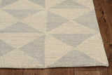 8' Ivory Wool Handmade Runner Rug - Homeroots - Flyclothing LLC