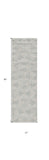 8' Ivory Wool Handmade Runner Rug - Homeroots - Flyclothing LLC