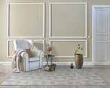 8' Ivory Wool Handmade Runner Rug - Homeroots