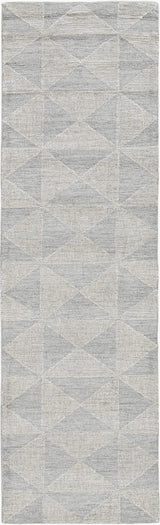 5' X 7' Ivory Geometric Pattern Wool Indoor Area Rug - Homeroots - Flyclothing LLC