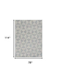 78 X 114 Ivory Wool Rug - Homeroots - Flyclothing LLC