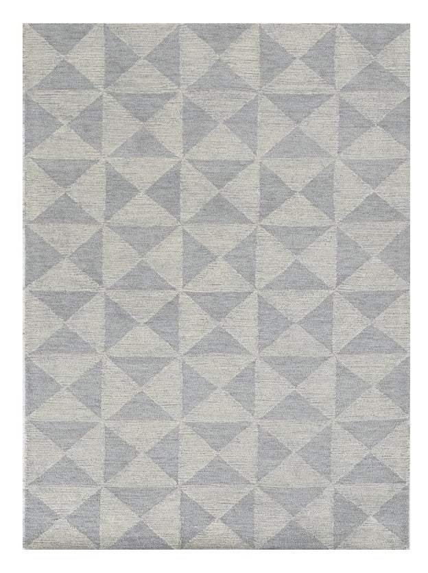8' X 11' Ivory Hand Tufted Space Dyed Geometric Indoor Area Rug - Homeroots - Flyclothing LLC