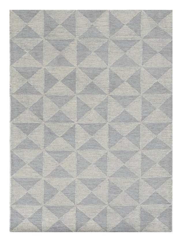 8' X 11' Ivory Hand Tufted Space Dyed Geometric Indoor Area Rug - Homeroots - Flyclothing LLC