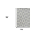9' X 13' Ivory Hand Tufted Space Dyed Geometric Indoor Area Rug - Homeroots - Flyclothing LLC
