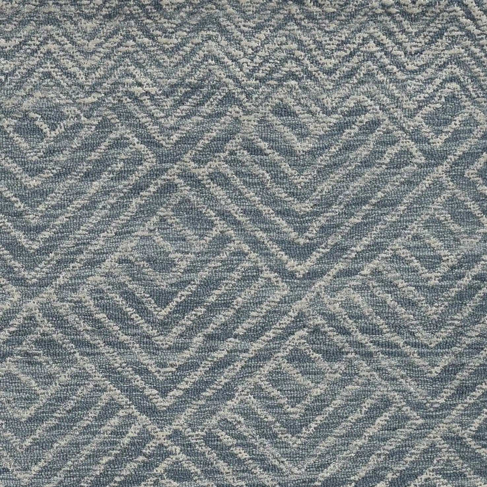 96 X 132 Denim Wool Rug - Homeroots - Flyclothing LLC