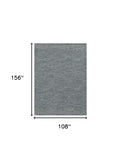 108 X 156 Denim Wool Rug - Homeroots