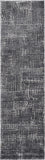 5' X 8' Grey Machine Woven Abstract Scratch Indoor Area Rug - Homeroots