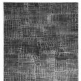 5' X 8' Grey Machine Woven Abstract Scratch Indoor Area Rug - Homeroots - Flyclothing LLC