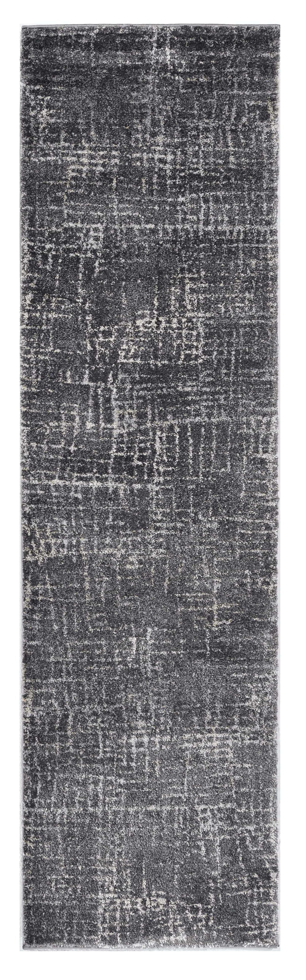9' X 13' Grey Machine Woven Scratch Indoor Area Rug - Homeroots - Flyclothing LLC