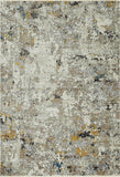 5' X 7' Grey Hand Loomed Traditional Floral Indoor Area Rug - Homeroots