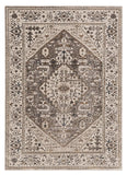 8' X 11' Gray Area Rug - Homeroots
