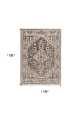 10' X 13' Gray Area Rug - Homeroots