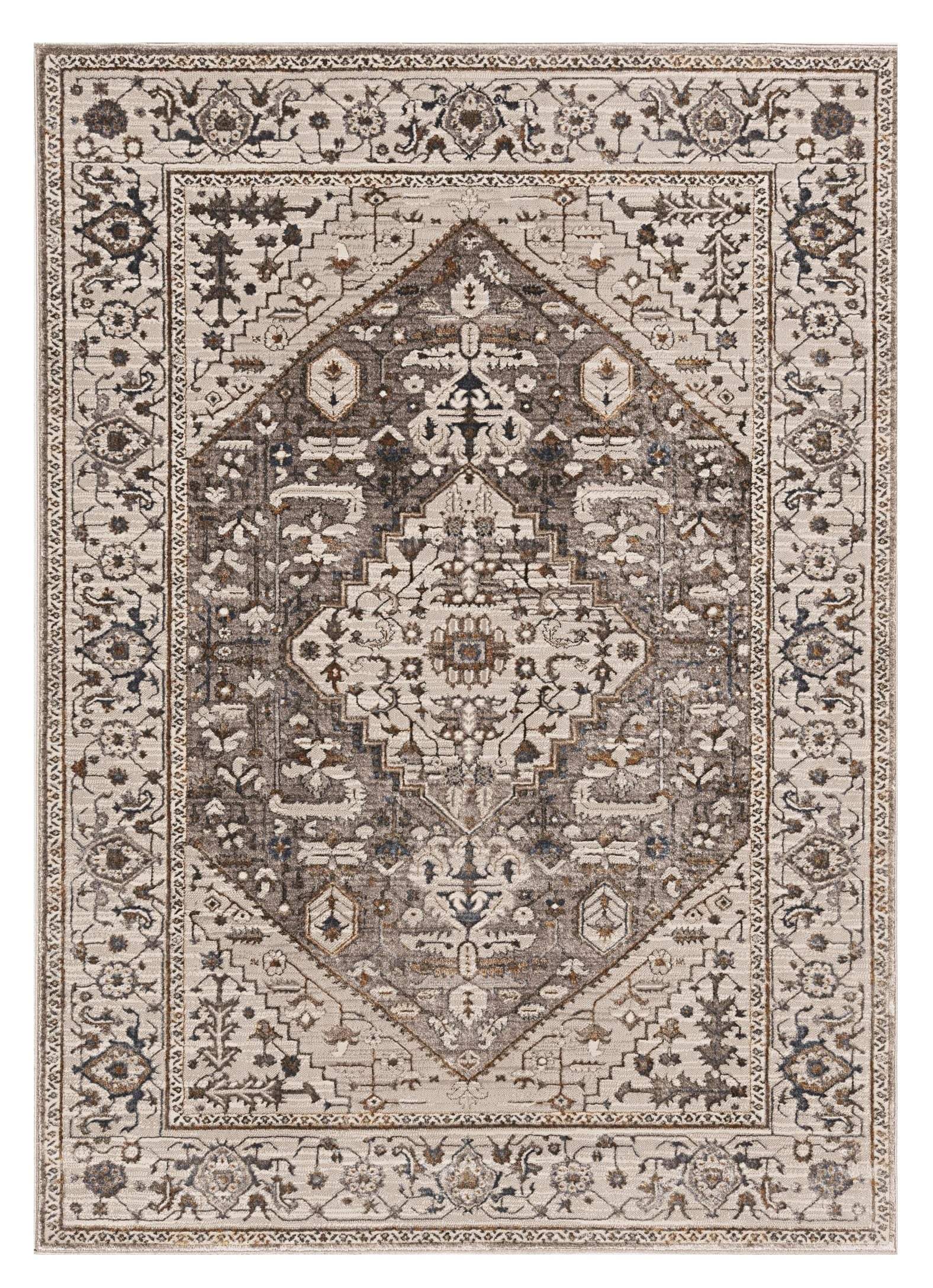 10' X 13' Gray Area Rug - Homeroots - Flyclothing LLC
