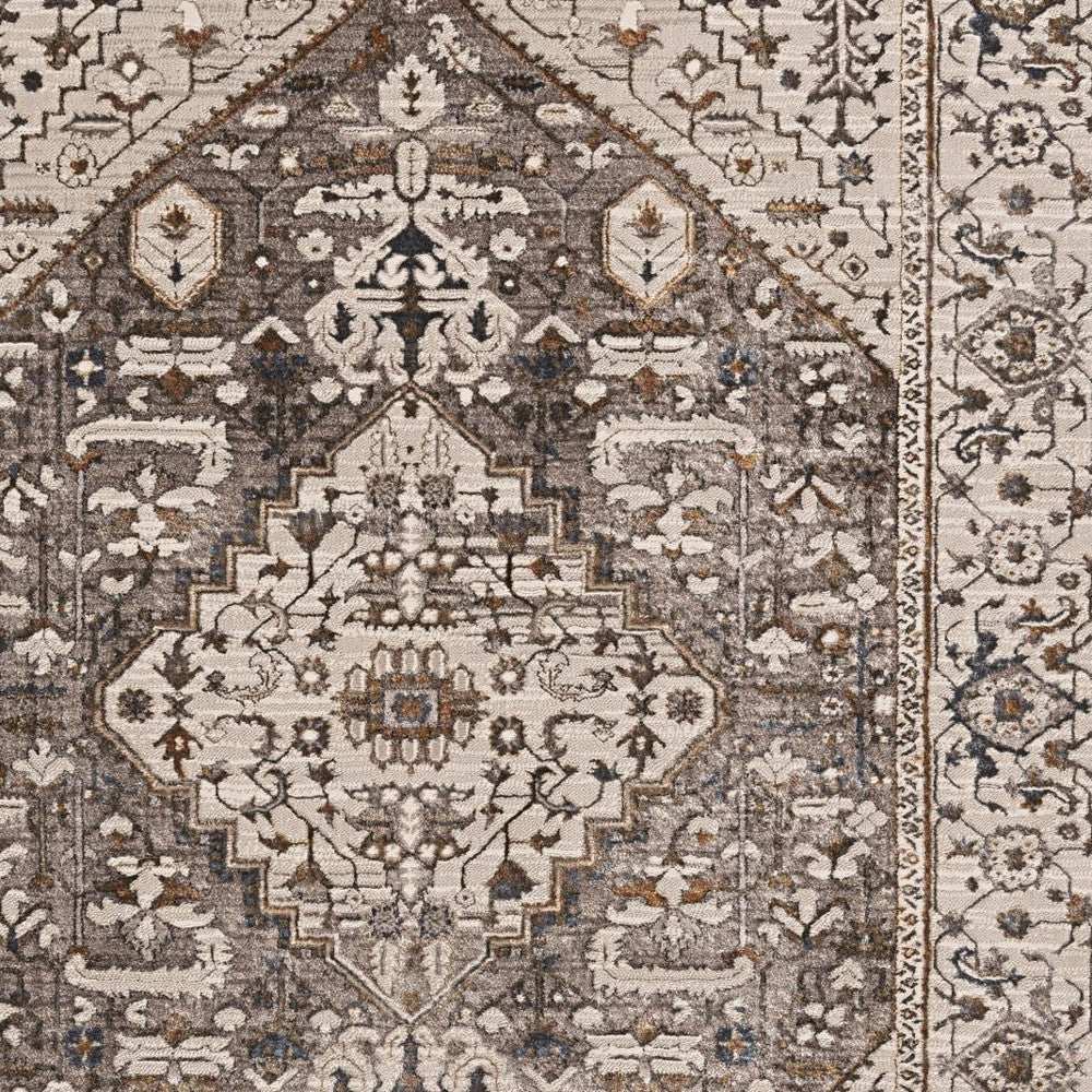 10' X 13' Gray Area Rug - Homeroots - Flyclothing LLC