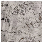 8' X 11' Gray and Ivory Area Rug - Homeroots - Flyclothing LLC