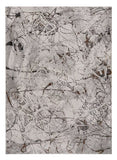 10' X 13' Gray and Ivory Area Rug - Homeroots