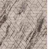 5' X 8' Ivory Geometric Pattern Indoor Area Rug - Homeroots - Flyclothing LLC