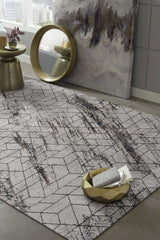 8' X 11' Ivory Area Rug - Homeroots - Flyclothing LLC