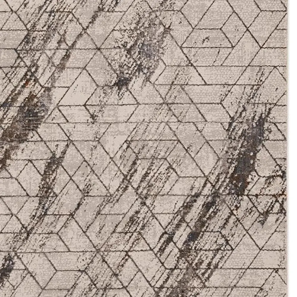 8' X 11' Ivory Area Rug - Homeroots - Flyclothing LLC