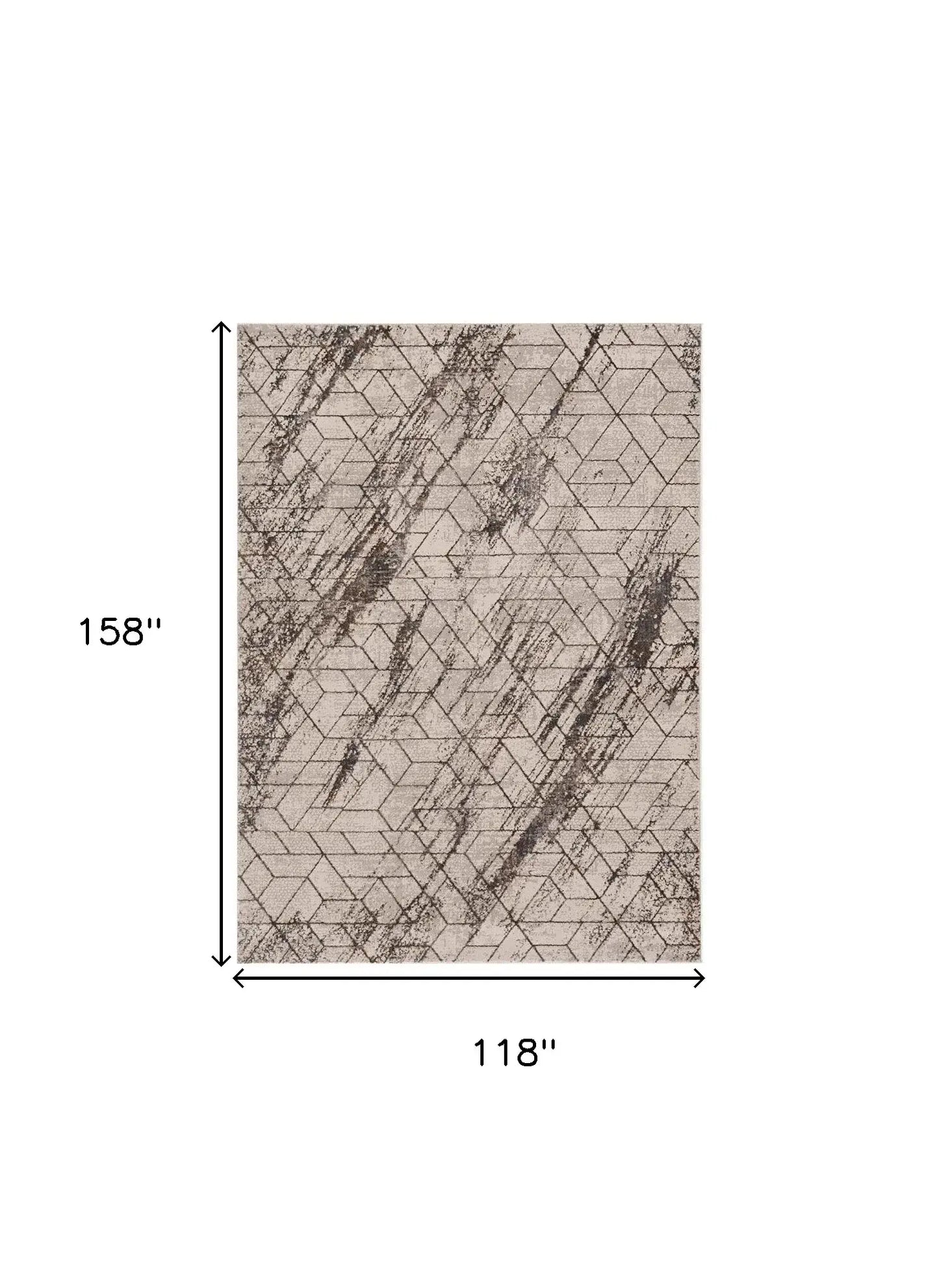 10' X 13' Ivory Area Rug - Homeroots - Flyclothing LLC