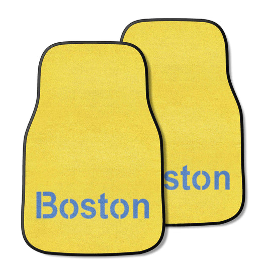 Boston Red Sox Front Carpet Car Mat Set - 2 Pieces - Boston Red Sox