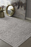 3' X 5' Grey Mosaic Area Rug - Homeroots - Flyclothing LLC