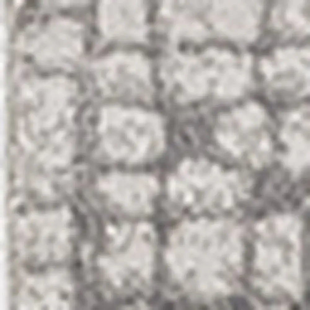 3' X 5' Grey Mosaic Area Rug - Homeroots - Flyclothing LLC