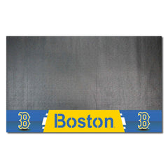 Boston Red Sox Vinyl Grill Mat - 26in. x 42in. - Boston Red Sox