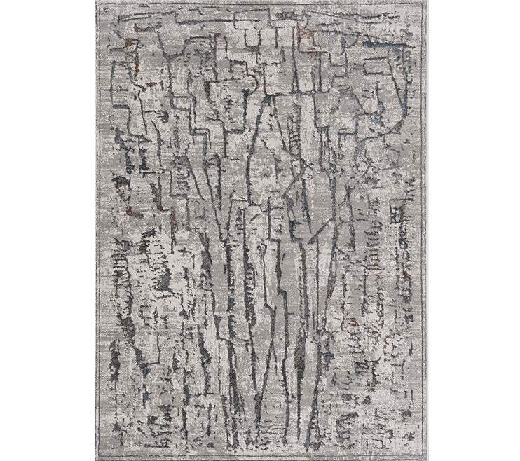 3' X 5' Grey Abstract Lines Area Rug - Homeroots - Flyclothing LLC