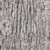 6' X 9' Grey Abstract Design Indoor Area Rug - Homeroots - Flyclothing LLC