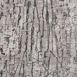 8' X 11' Grey Machine Woven Abstract Indoor Area Rug - Homeroots - Flyclothing LLC
