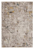 94 X 130 Silver Polyester Rug - Homeroots - Flyclothing LLC