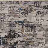 5' X 8' Grey Abstract Transitional Indoor Area Rug - Homeroots - Flyclothing LLC