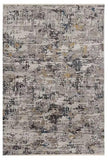 8' X 11' Grey Machine Woven Abstract Splatter Indoor Area Rug - Homeroots