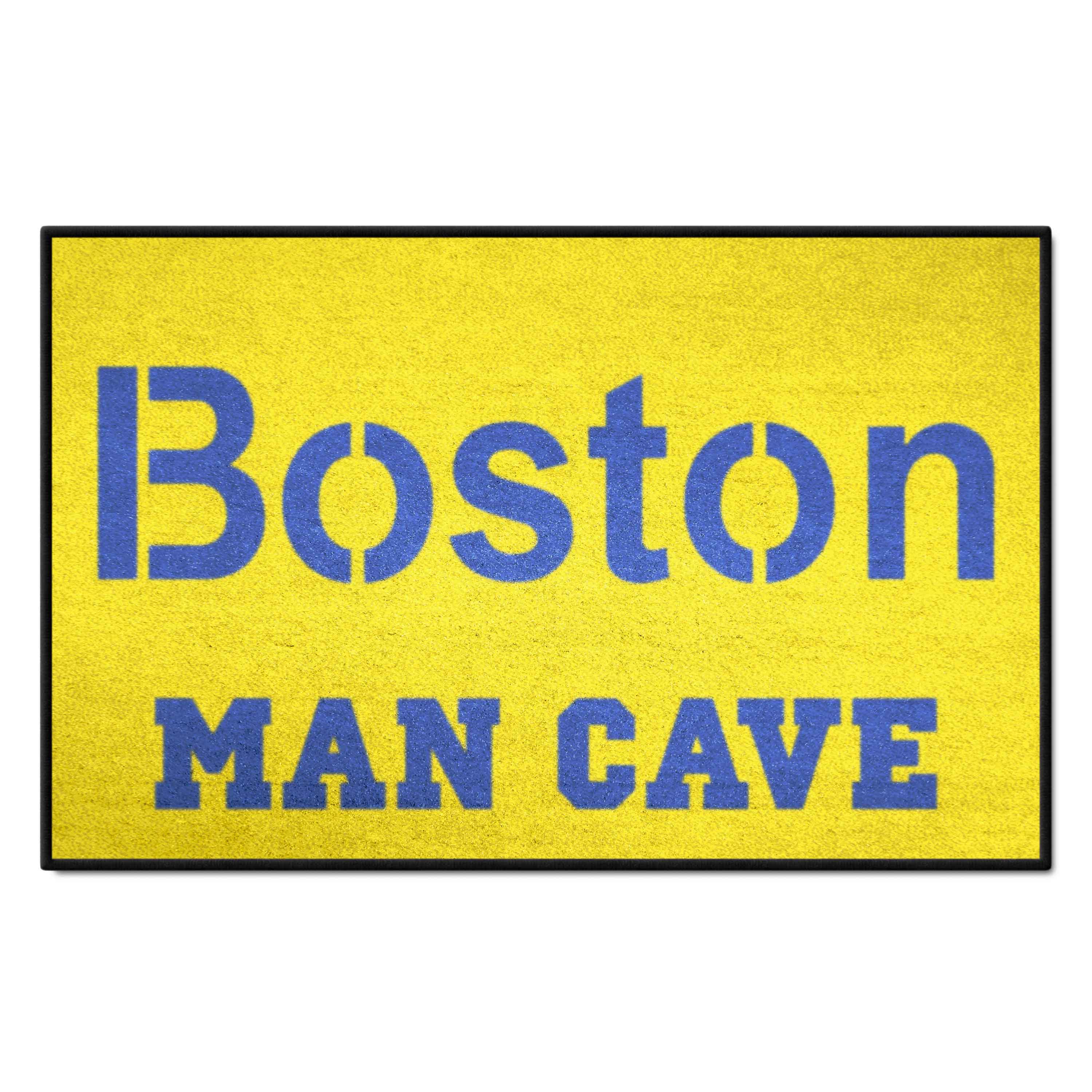 Boston Red Sox Man Cave Starter Mat Accent Rug - 19in. x 30in. - Boston Red Sox