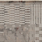 4' X 6' Beige Machine Woven Shrank Abstract Lines Design Indoor Area Rug - Homeroots - Flyclothing LLC